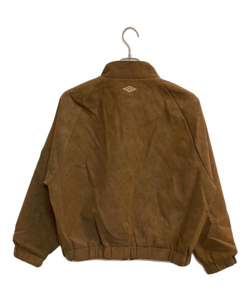UMBRO（アンブロ）UMBRO (アンブロ) FREAK'S STORE (フリークスストア) SP Brushed Stand Collar Blouson ブラウン サイズ:Ｍの古着・服飾アイテム