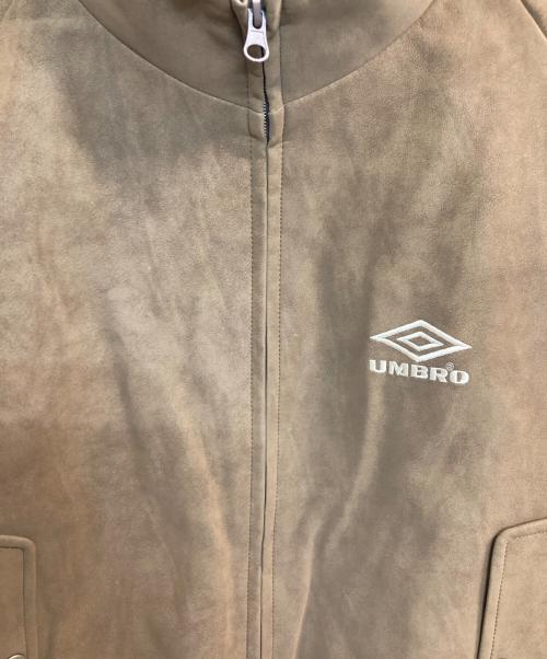 UMBRO（アンブロ）UMBRO (アンブロ) FREAK'S STORE (フリークスストア) SP Brushed Stand Collar Blouson ブラウン サイズ:Ｍの古着・服飾アイテム
