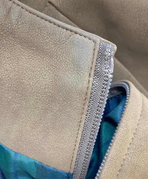 UMBRO（アンブロ）UMBRO (アンブロ) FREAK'S STORE (フリークスストア) SP Brushed Stand Collar Blouson ブラウン サイズ:Ｍの古着・服飾アイテム