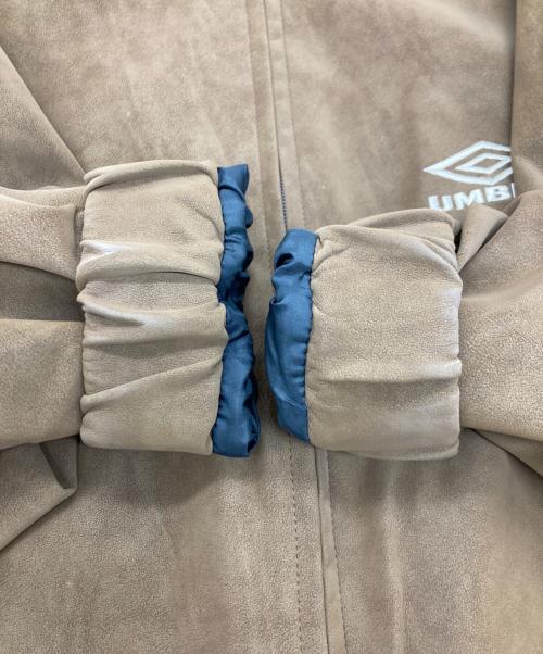 UMBRO（アンブロ）UMBRO (アンブロ) FREAK'S STORE (フリークスストア) SP Brushed Stand Collar Blouson ブラウン サイズ:Ｍの古着・服飾アイテム