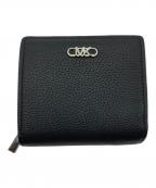 MICHAEL KORSマイケル・コース）の古着「EMPIRE バイフォールド ジップ ウォレット」｜ブラック