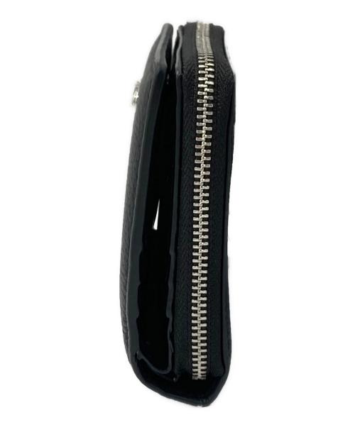 MICHAEL KORS（マイケル・コース）MICHAEL KORS (マイケル・コース) EMPIRE バイフォールド ジップ ウォレット ブラックの古着・服飾アイテム