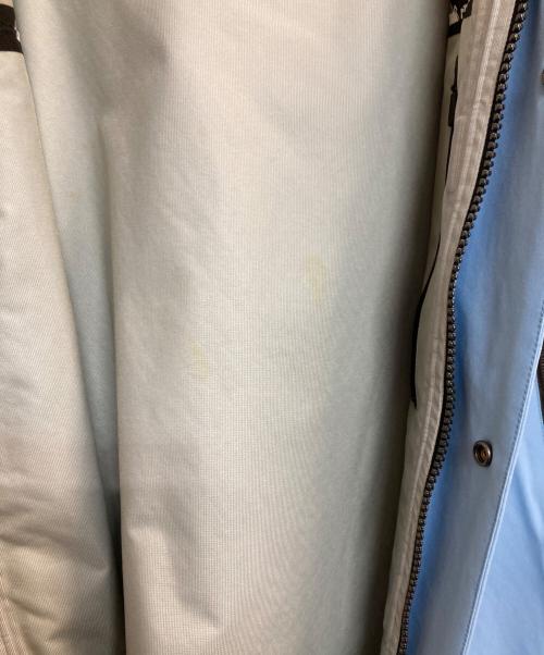 FIRST DOWN（ファーストダウン）FIRST DOWN (ファーストダウン) 3LAYER MOUNTAIN PARKA スカイブルー サイズ:Mの古着・服飾アイテム