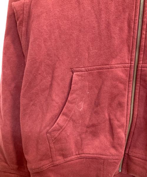 L.L.Bean（エルエルビーン）L.L.Bean (エルエルビーン) ジップパーカー レッド サイズ:MED-REGの古着・服飾アイテム