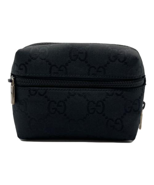 GUCCI（グッチ）GUCCI (グッチ) ミニポーチ ブラックの古着・服飾アイテム