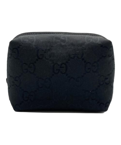 GUCCI（グッチ）GUCCI (グッチ) ミニポーチ ブラックの古着・服飾アイテム