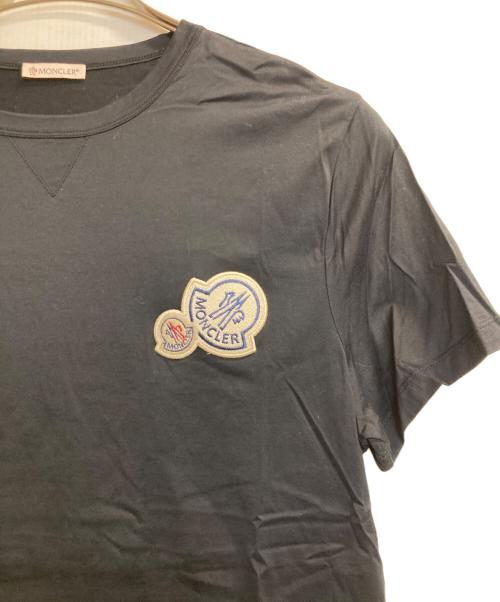 MONCLER（モンクレール）MONCLER (モンクレール) MAGLIA T-SHIRT ブラック サイズ:Ｌの古着・服飾アイテム