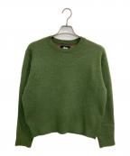 stussyステューシー）の古着「PAISLEY SWEATER」｜グリーン