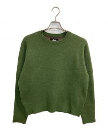 stussy（ステューシー）の古着「PAISLEY SWEATER」｜グリーン