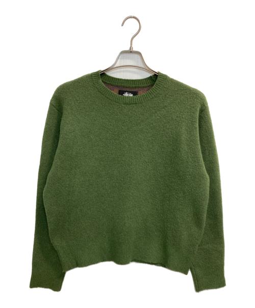 stussy（ステューシー）stussy (ステューシー) PAISLEY SWEATER グリーン サイズ:Sの古着・服飾アイテム