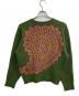 stussy (ステューシー) PAISLEY SWEATER グリーン サイズ:S：7000円