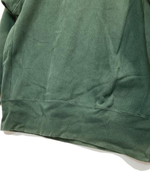 Champion REVERSE WEAVE（チャンピオン リバース ウィーブ）Champion REVERSE WEAVE (チャンピオン リバース ウィーブ) オーバーサイズスウェット グリーン サイズ:X-LARGEの古着・服飾アイテム