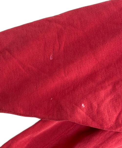 Champion REVERSE WEAVE（チャンピオン リバース ウィーブ）Champion REVERSE WEAVE (チャンピオン リバース ウィーブ) オーバーサイズスウェット レッド サイズ:Ｌの古着・服飾アイテム