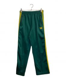 Needles（ニードルズ）の古着「TRACK PANT POLY SMOOTH」｜グリーン×イエロー