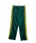Needles (ニードルズ) TRACK PANT POLY SMOOTH グリーン×イエロー サイズ:Ｓ：9000円