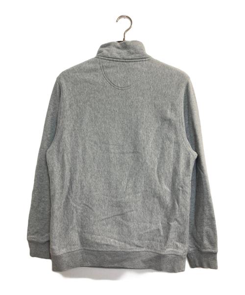 stussy（ステューシー）stussy (ステューシー) ハーフジップスウェット グレー サイズ:Ｍの古着・服飾アイテム