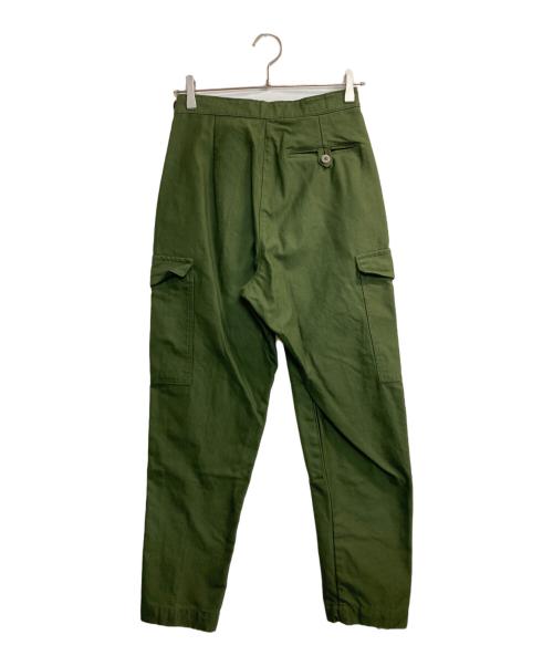Swedish Army（スウェーデン軍）Swedish Army (スウェーデン軍) ミリタリーパンツ グリーン サイズ:C40の古着・服飾アイテム