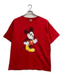 THE Disney Store（ザ ディズニー ストア）の古着「キャラクターTシャツ」｜レッド
