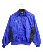 adidasアディダス）の古着「フーデッドジャケット」｜パープル