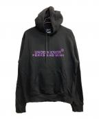 UNDERCOVER×PAMアンダーカバー×パム）の古着「プリントパーカー」｜ブラック×パープル