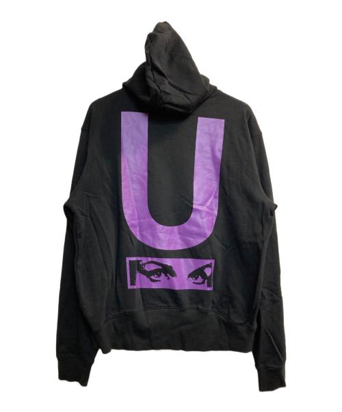 UNDERCOVER（アンダーカバー）UNDERCOVER (アンダーカバー) PAM (パム) プリントパーカー ブラック×パープル サイズ:Mの古着・服飾アイテム