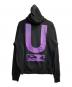 UNDERCOVER (アンダーカバー) PAM (パム) プリントパーカー ブラック×パープル サイズ:M：9000円