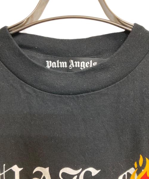 Palm Angels（パーム エンジェルス）Palm Angels (パーム エンジェルス) ロゴTee ブラック サイズ:Sの古着・服飾アイテム