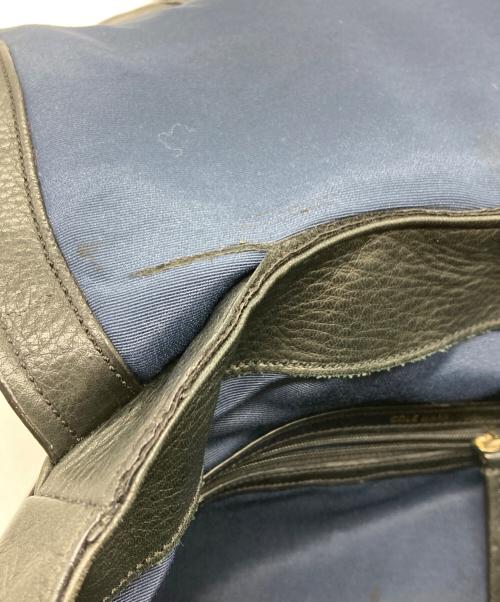 COLE HAAN（コールハーン）COLE HAAN (コールハーン) レザーリュック ブラックの古着・服飾アイテム