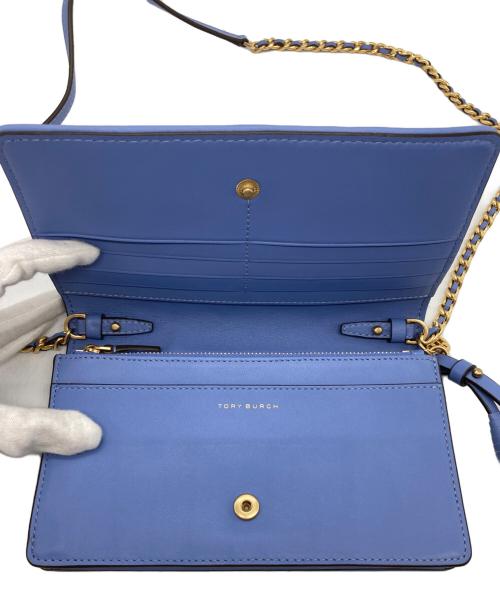 TORY BURCH（トリーバーチ）TORY BURCH (トリーバーチ) キルティングチェーンショルダーバッグ ラベンダーの古着・服飾アイテム
