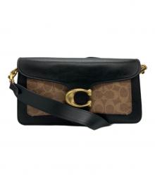 COACH（コーチ）の古着「タビー ショルダー バッグ 26・シグネチャー キャンバス」