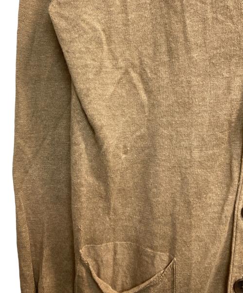 PS Paul Smith（ＰＳポールスミス）PS Paul Smith (ＰＳポールスミス) リネンニットカーディガン ベージュ サイズ:Mの古着・服飾アイテム
