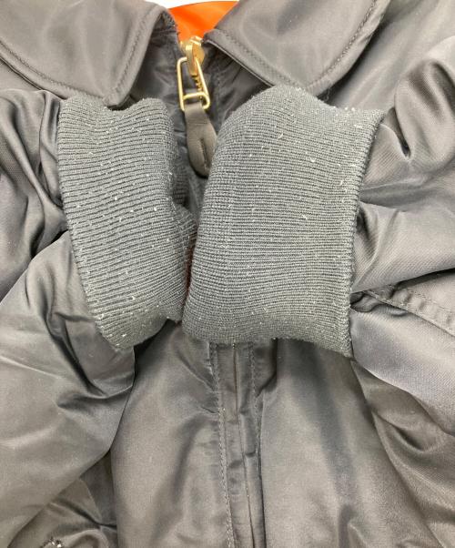 CAHLUMN（カウラム）CAHLUMN (カウラム) Magazine Pocket Flight Jacket ネイビー サイズ:ＸＸＬの古着・服飾アイテム