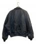 CAHLUMN (カウラム) Magazine Pocket Flight Jacket ネイビー サイズ:ＸＸＬ：17000円
