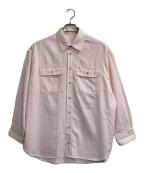 DU JOURデュ ジュール）の古着「JEAN LABOR SHIRT」｜ピンク