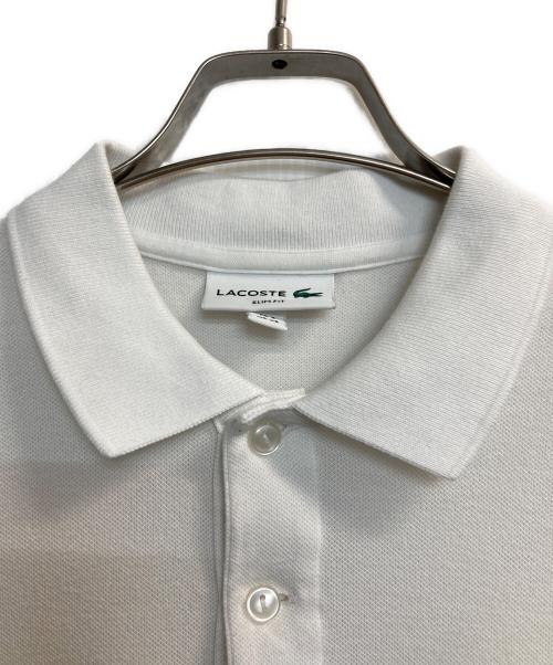 LACOSTE（ラコステ）LACOSTE (ラコステ) ポロシャツ ホワイト サイズ:ＸＳの古着・服飾アイテム