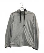 DIESELディーゼル）の古着「ブレイブマンバックプリントリバーシブルパーカー」｜グレー