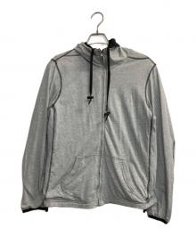 DIESEL（ディーゼル）の古着「ブレイブマンバックプリントリバーシブルパーカー」｜グレー