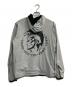 DIESEL (ディーゼル) ブレイブマンバックプリントリバーシブルパーカー グレー サイズ:M：5000円