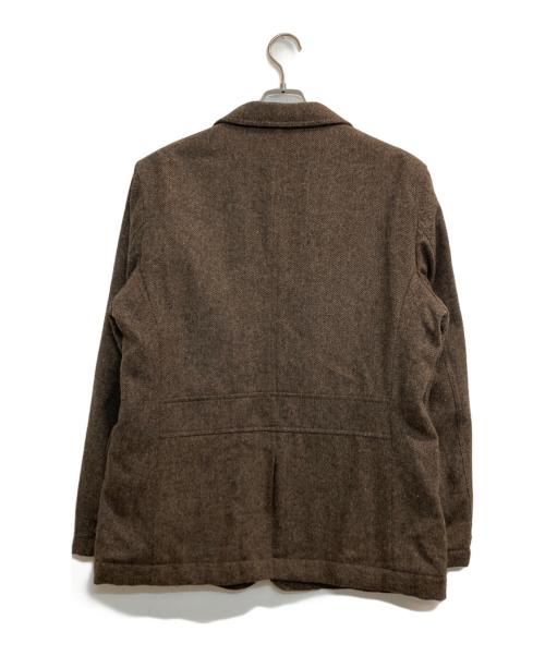 Eddie Bauer（エディーバウアー）Eddie Bauer (エディーバウアー) 00s HBツイードハンティングジャケット ブラウン サイズ:Mの古着・服飾アイテム