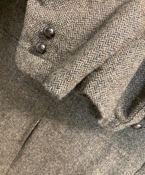 Eddie Bauer（エディーバウアー）Eddie Bauer (エディーバウアー) 00s HBツイードハンティングジャケット ブラウン サイズ:Mの古着・服飾アイテム