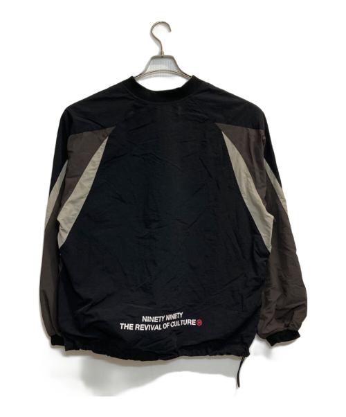 9090（9090）9090 (9090) Tech Nylon Pullover ブラック サイズ:Ⅼの古着・服飾アイテム