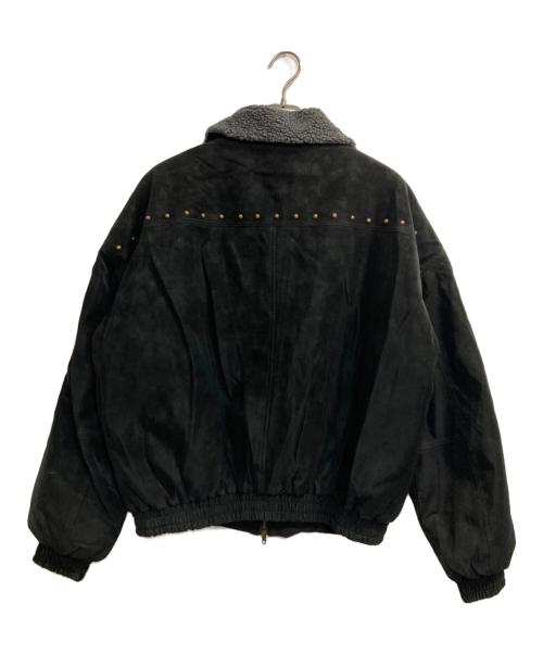 9090（9090）9090 (9090) Bullet Logo Detroit Jacket/ブレット ロゴ デトロイト ジャケット ブラック サイズ:XLの古着・服飾アイテム