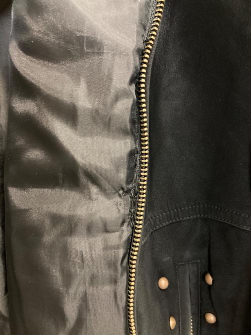 9090（9090）9090 (9090) Bullet Logo Detroit Jacket/ブレット ロゴ デトロイト ジャケット ブラック サイズ:XLの古着・服飾アイテム