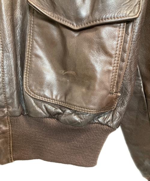 Golden Bear（ゴールデンベア）Golden Bear (ゴールデンベア) レザージャケット ブラウン サイズ:40の古着・服飾アイテム