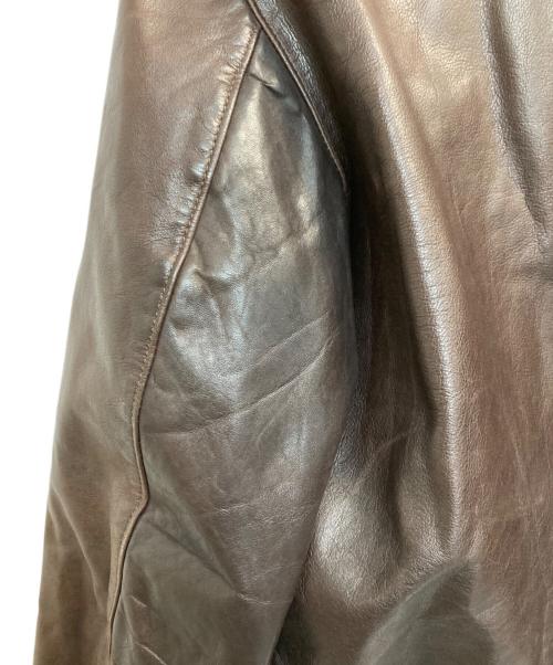 Golden Bear（ゴールデンベア）Golden Bear (ゴールデンベア) レザージャケット ブラウン サイズ:40の古着・服飾アイテム