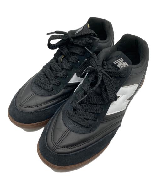 NEW BALANCE（ニューバランス）NEW BALANCE (ニューバランス) ローカットスニーカー ブラック×ホワイト サイズ:27.5の古着・服飾アイテム