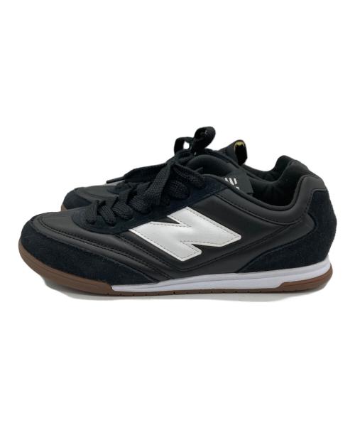 NEW BALANCE（ニューバランス）NEW BALANCE (ニューバランス) ローカットスニーカー ブラック×ホワイト サイズ:27.5の古着・服飾アイテム