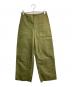 MHL（エムエイチエル）の古着「DENSE COTTON DRILL PANTS」｜グリーン