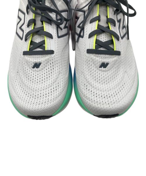 NEW BALANCE（ニューバランス）NEW BALANCE (ニューバランス) 1080v15 ローカットスニーカー グリーン×ホワイト サイズ:27.5cm 未使用品の古着・服飾アイテム