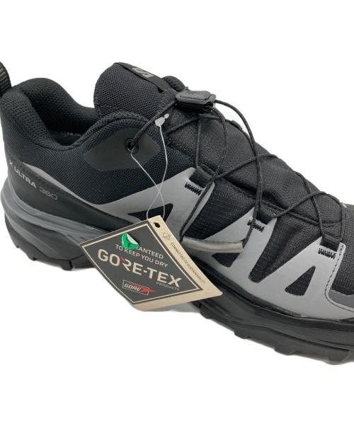 SALOMON（サロモン）SALOMON (サロモン) X ULTRA 360 GORE-TEX ブラック×グレー サイズ:27 未使用品の古着・服飾アイテム